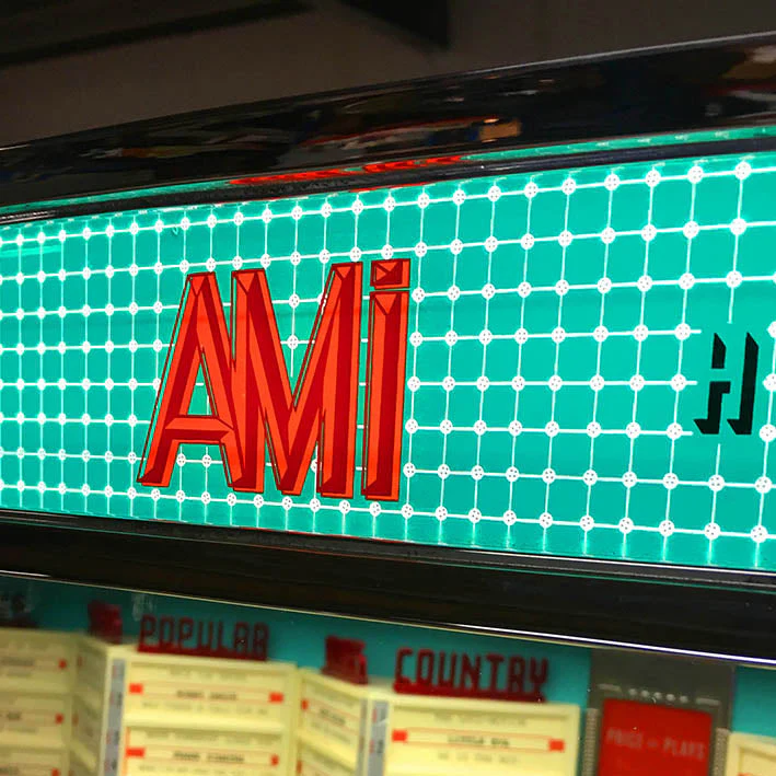 1958 AMI I 200 Vinyl Jukebox Selector Wheel Version with Spearmint Trim - Image 18
