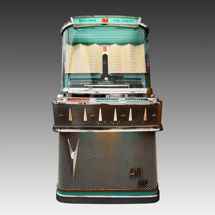 1958 AMI I 200 Vinyl Jukebox with Pink Trim - Image 14