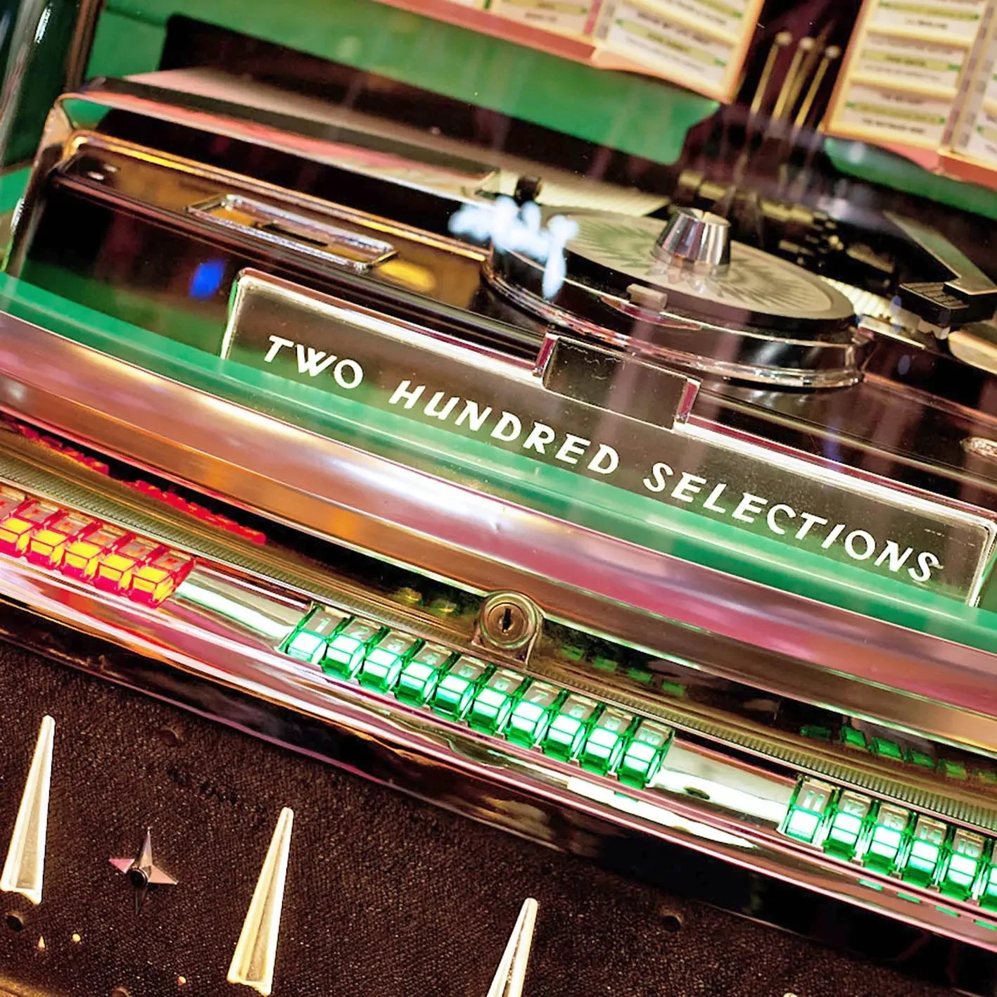 1958 AMI I 200 Vinyl Jukebox with Spearmint Trim - Image 8
