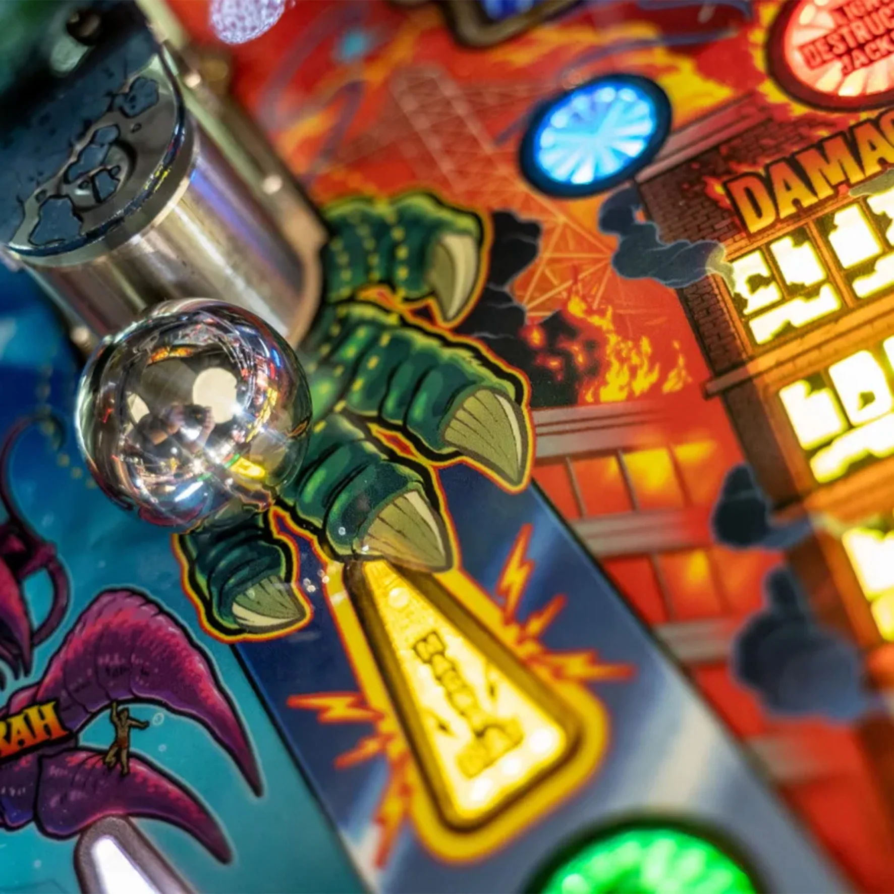 2021 Godzilla Premium Pinball Machine  by Stern - Image 9