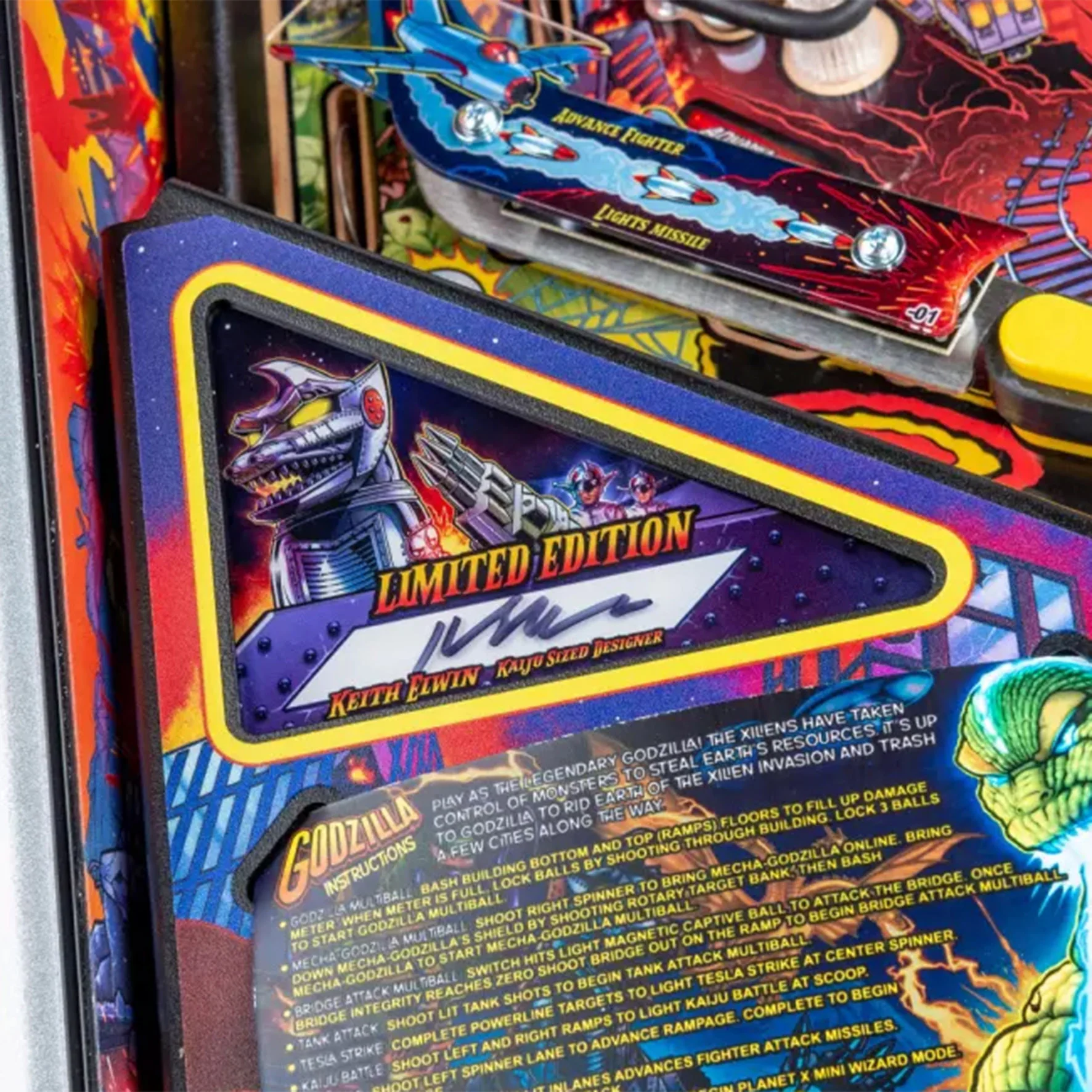 2021 Godzilla Limited Edition Pinball Machine by Stern - Image 16