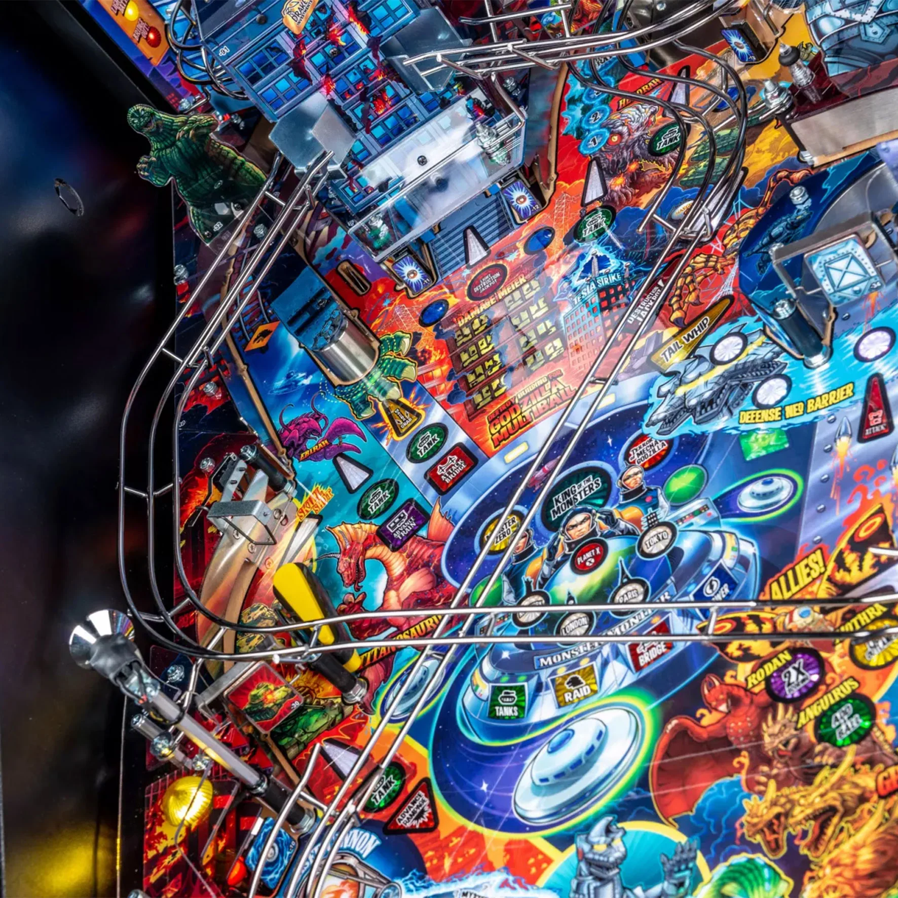 2021 Godzilla Pro Pinball Machine by Stern - Image 11