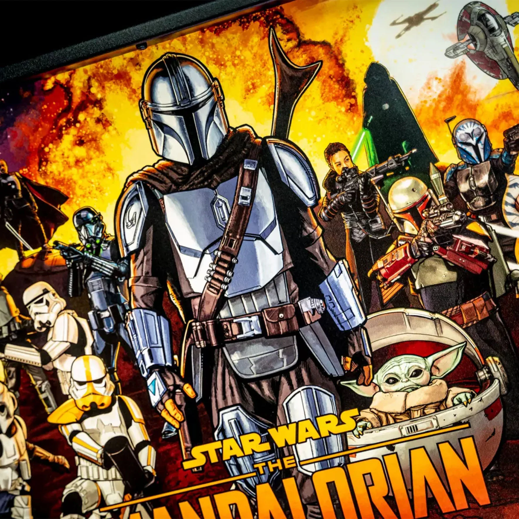 2021 Mandalorian Premium Pinball Machine by Stern - Image 13