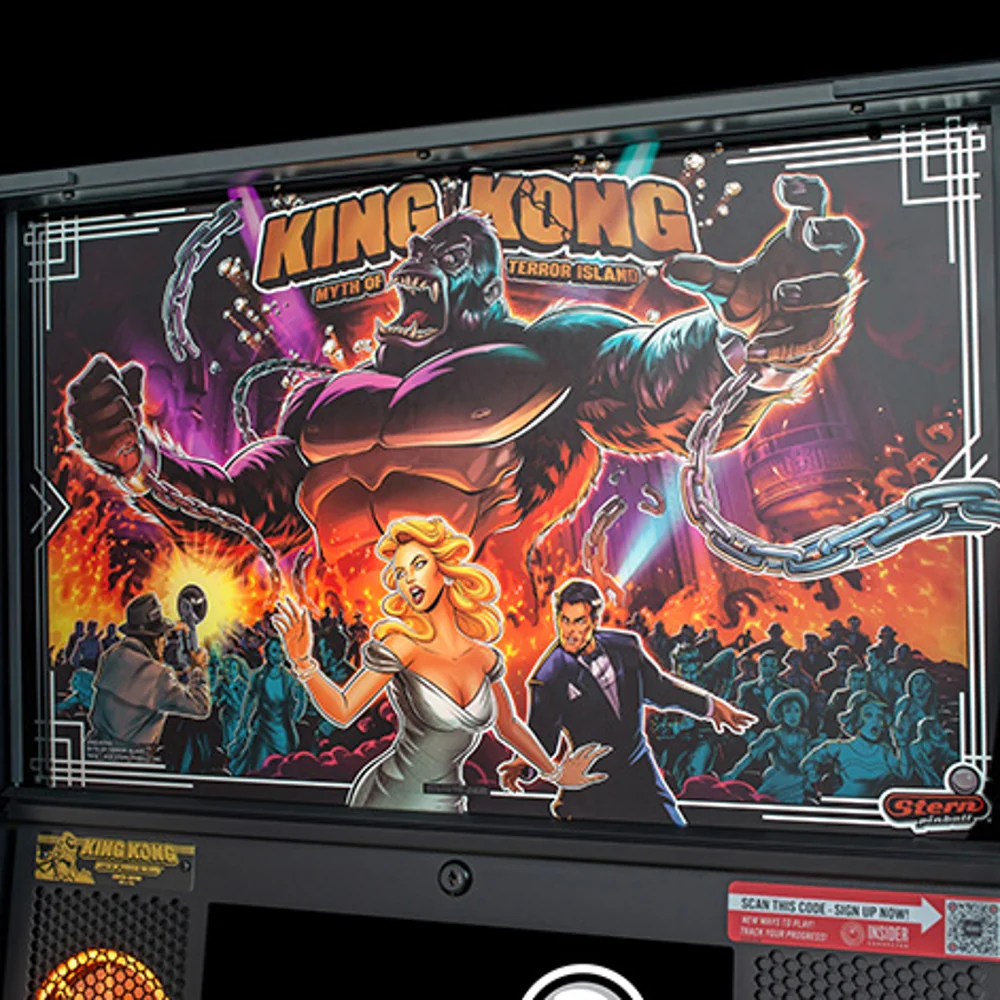 2025 King Kong: Myth of Terror Island Limited Edition Pinball by Stern - Image 23