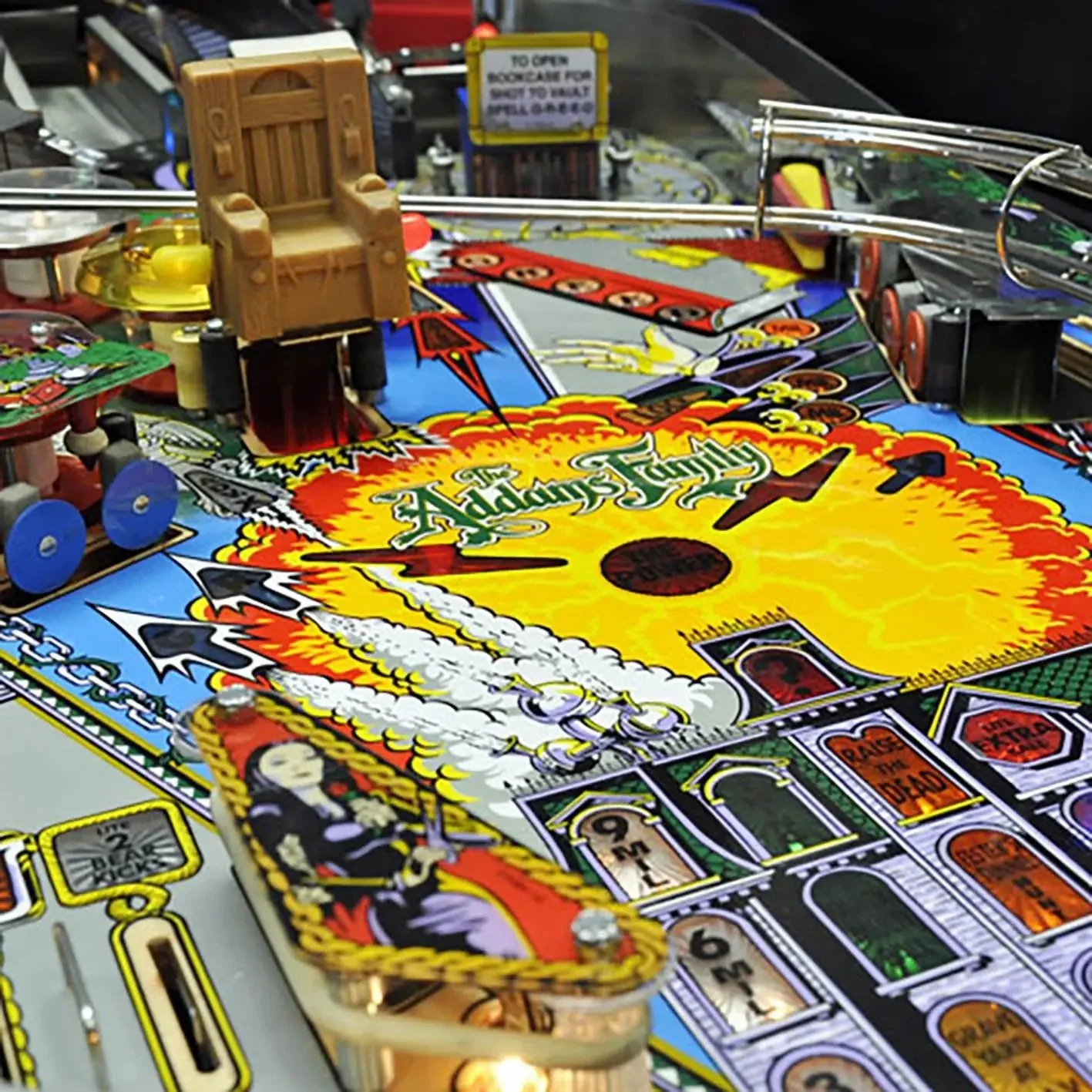 1994 The Addams Family Gold Pinball Machine by Bally - Image 3