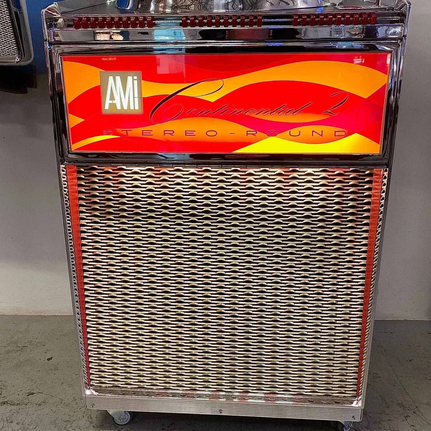 1962 AMI II Continental 200 Vinyl Jukebox - Image 8
