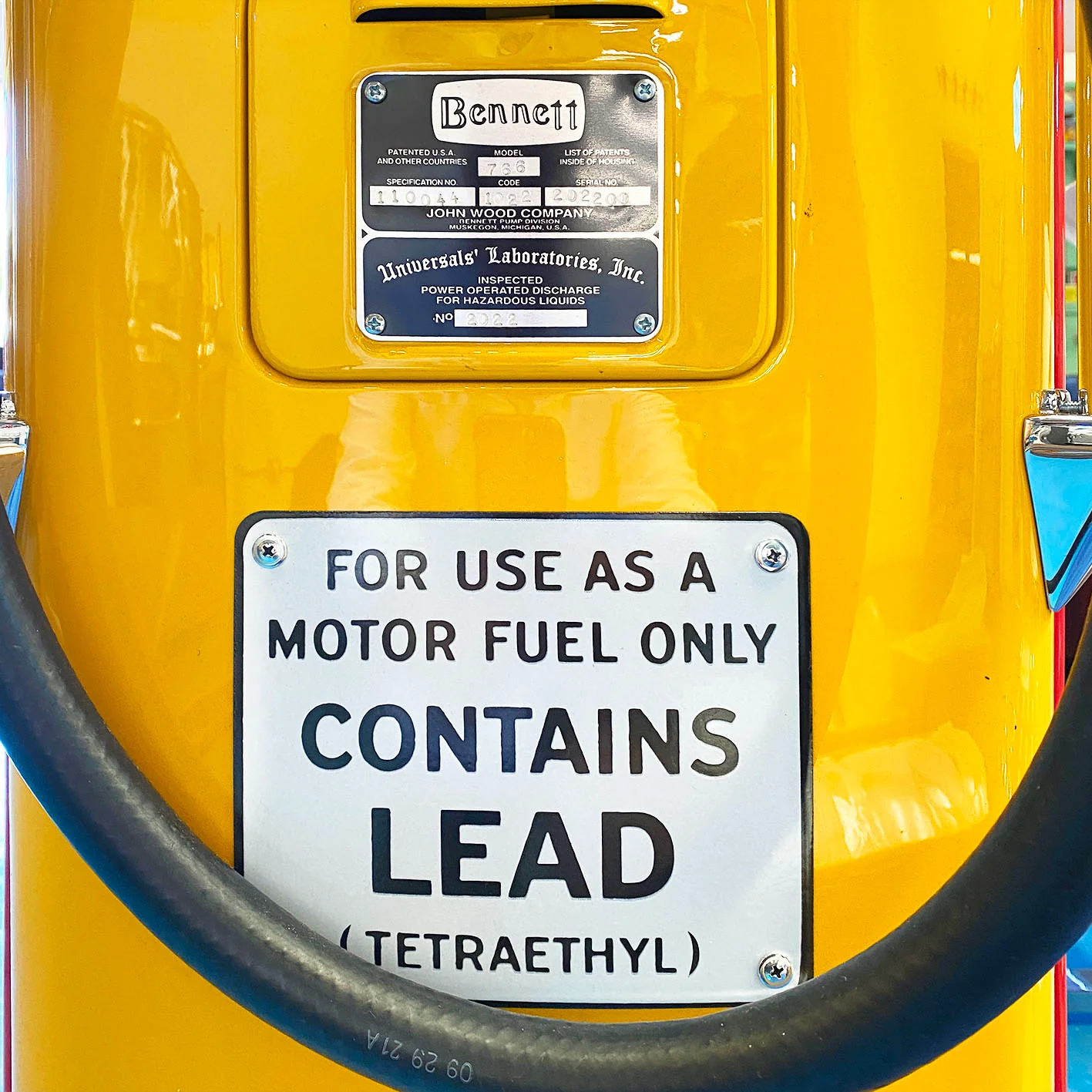 Bennett 766 Shell Vintage Gas Pump - Image 7