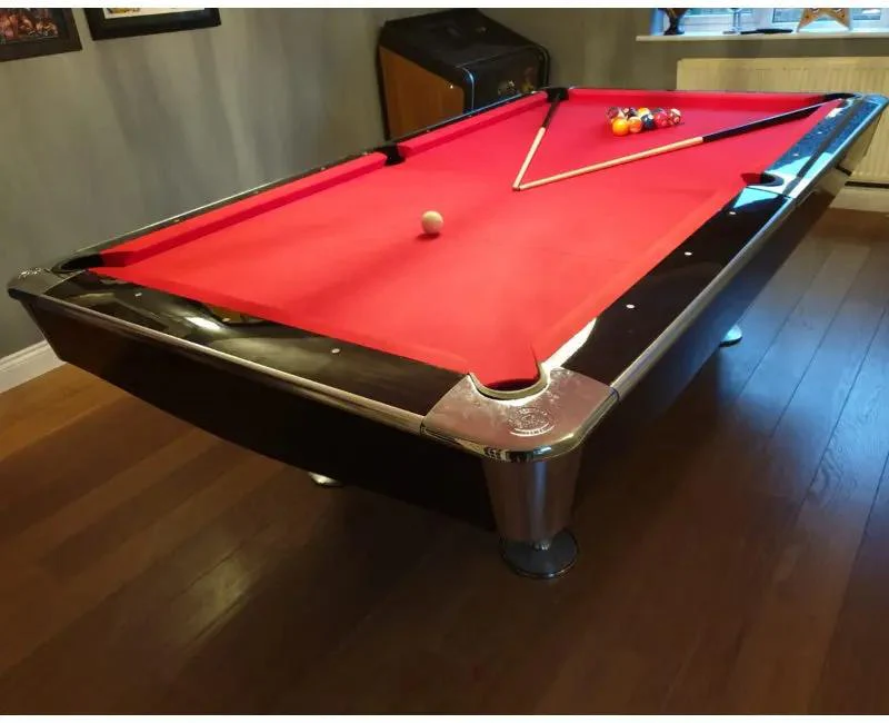 Buffalo Pro II American Pool Table in Black Gloss 8ft - Image 4