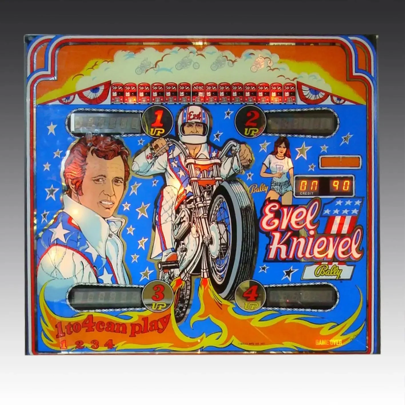 1977 Evel Knievel Pinball Machine by Bally - Image 4