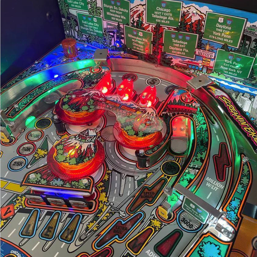 1991 Harley-Davidson Pinball Machine by Bally Midway - Image 4