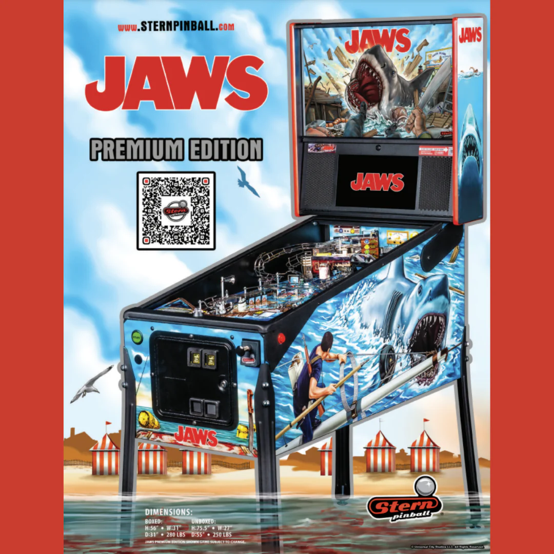 2024 JAWS Premium Pinball Machine by Stern - Image 20