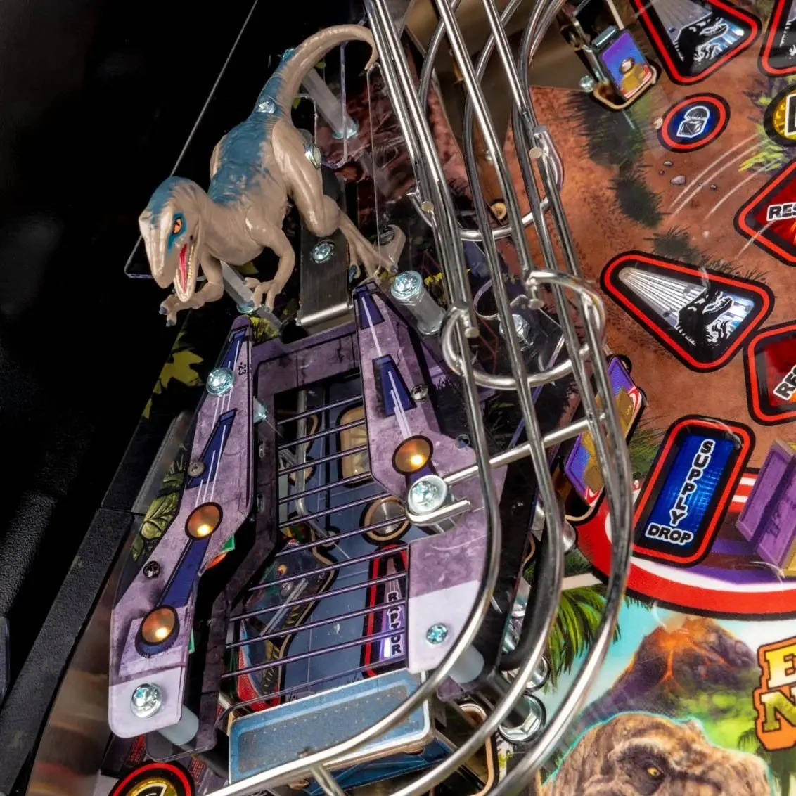 2019 Jurassic Park Premium Pinball Machine by Stern - Image 3