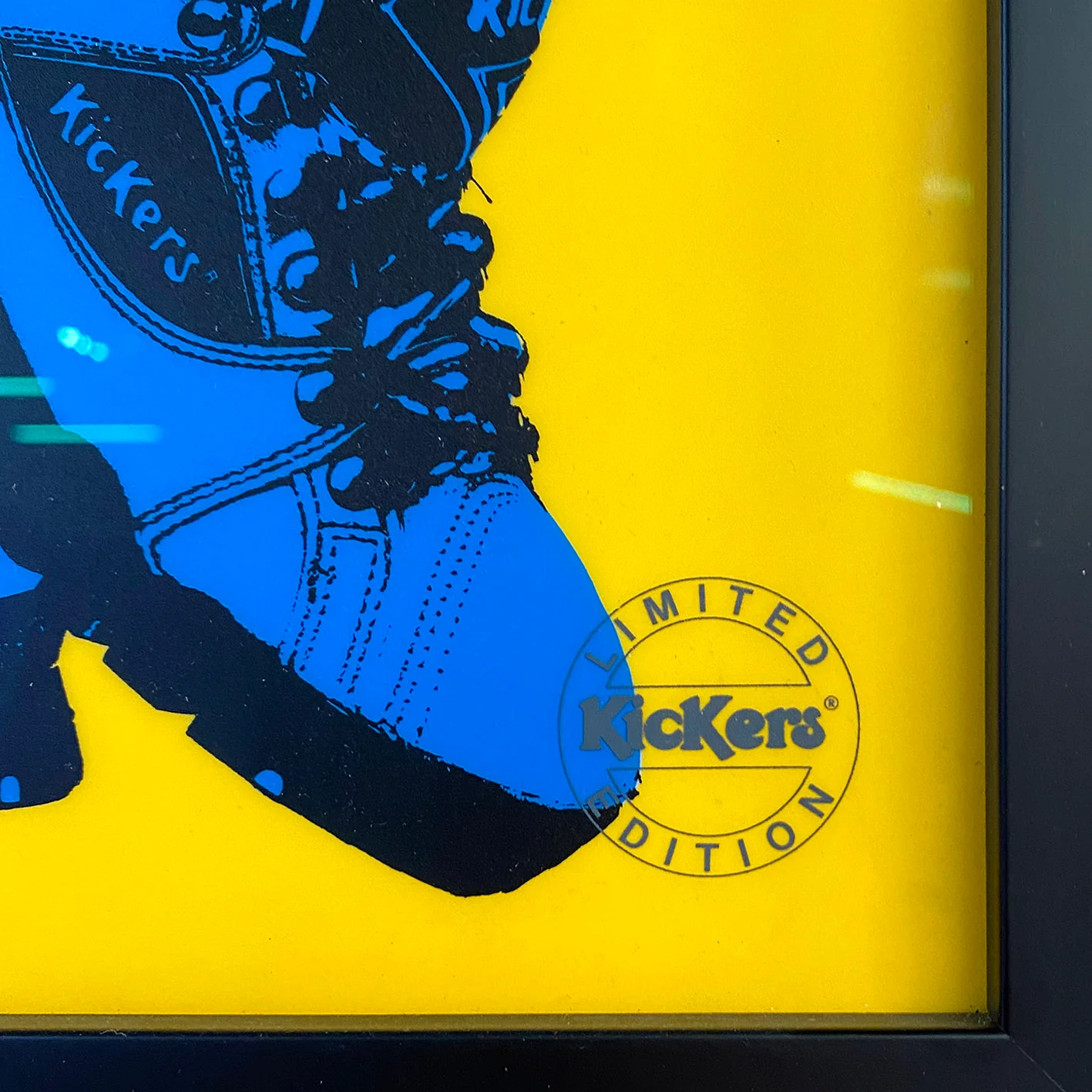 Original Vintage Kickers Pop Art Poster - Image 3