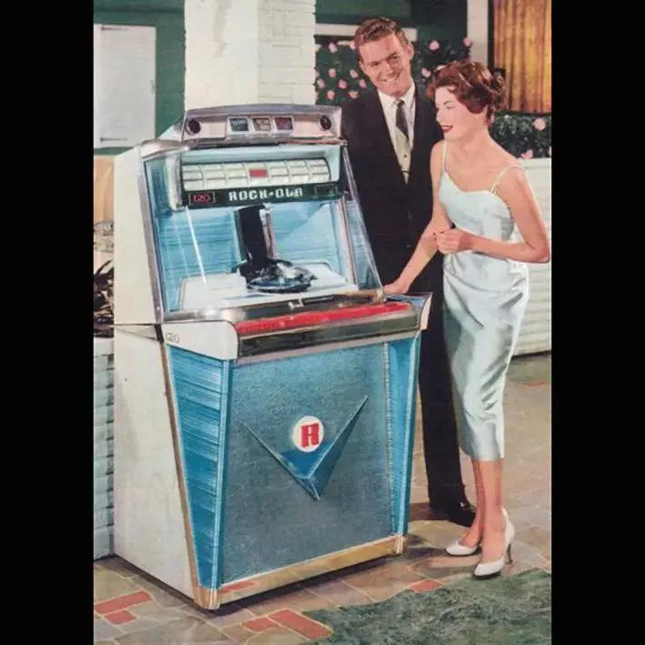 1959 Rock-Ola Tempo I 1475 Vinyl Jukebox - Image 12