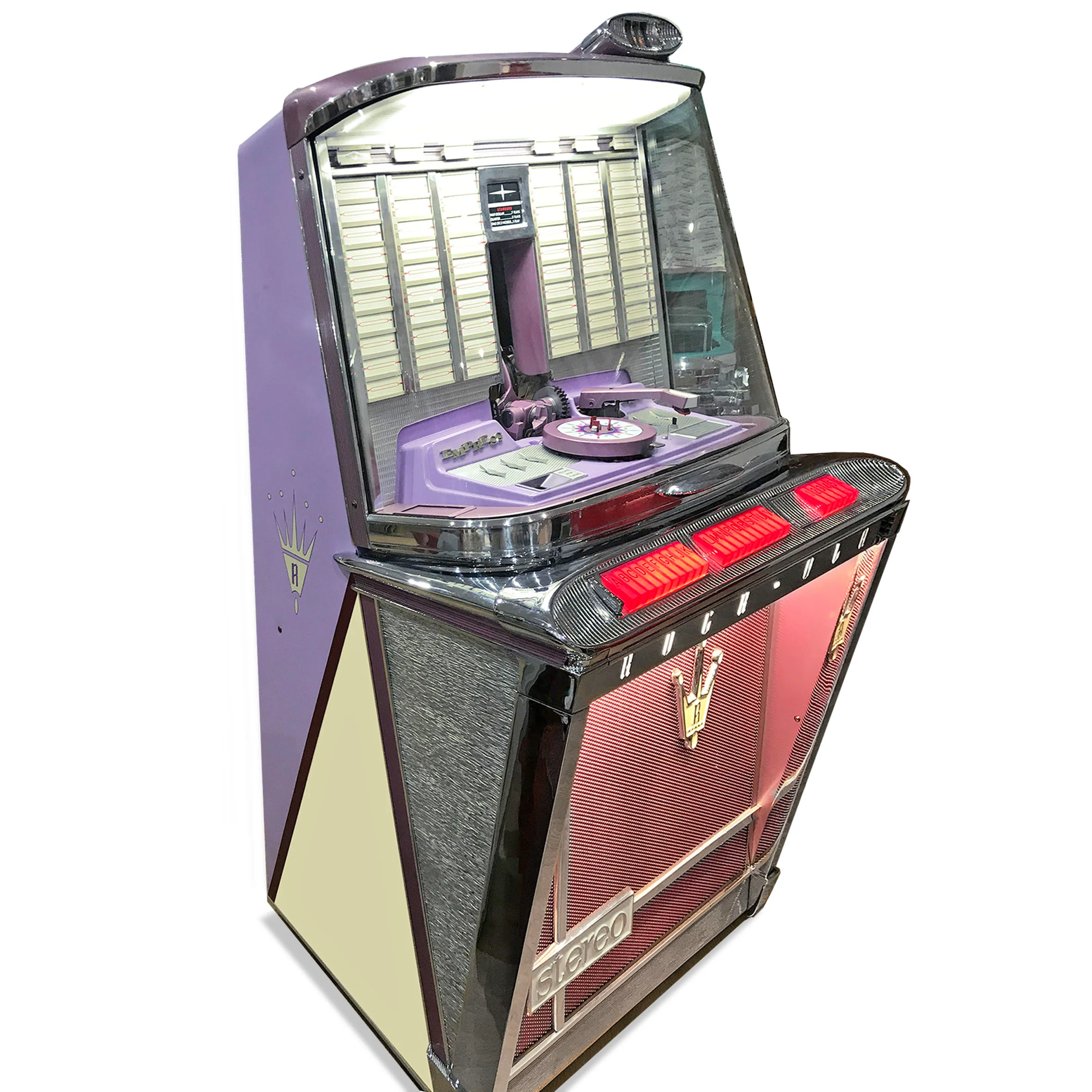 1962 Rock-Ola Empress 120 1496 Vinyl Jukebox - Image 9