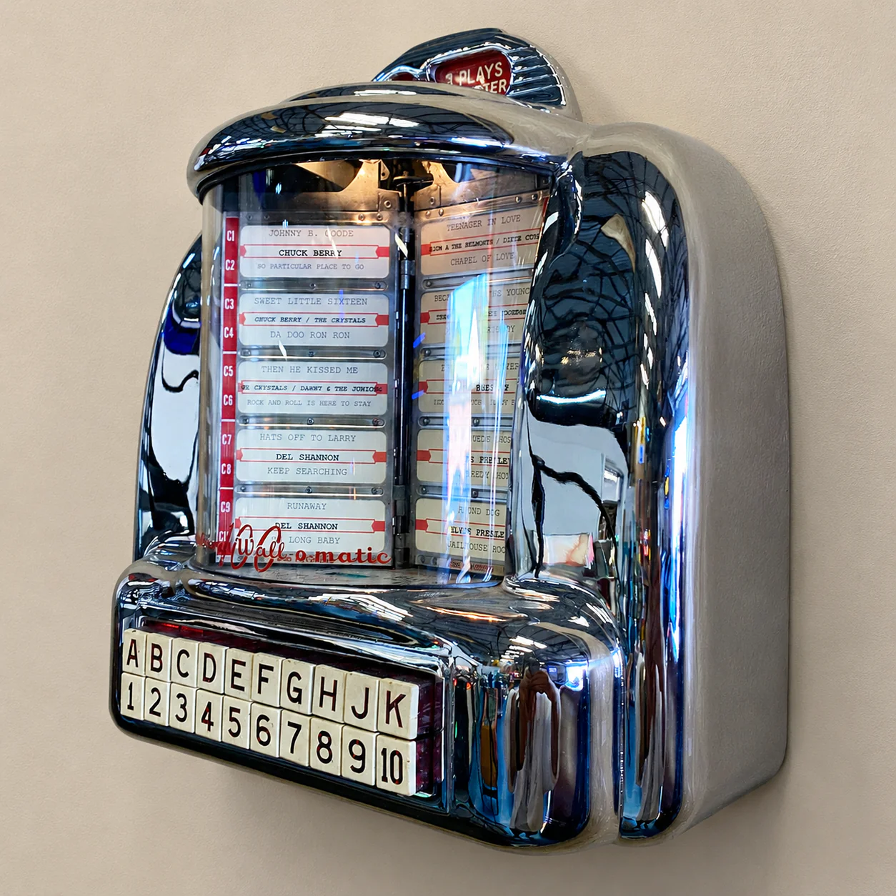 Original Seeburg 100 Wall-O-Matic Wallbox with Bluetooth Retrofit - Image 5