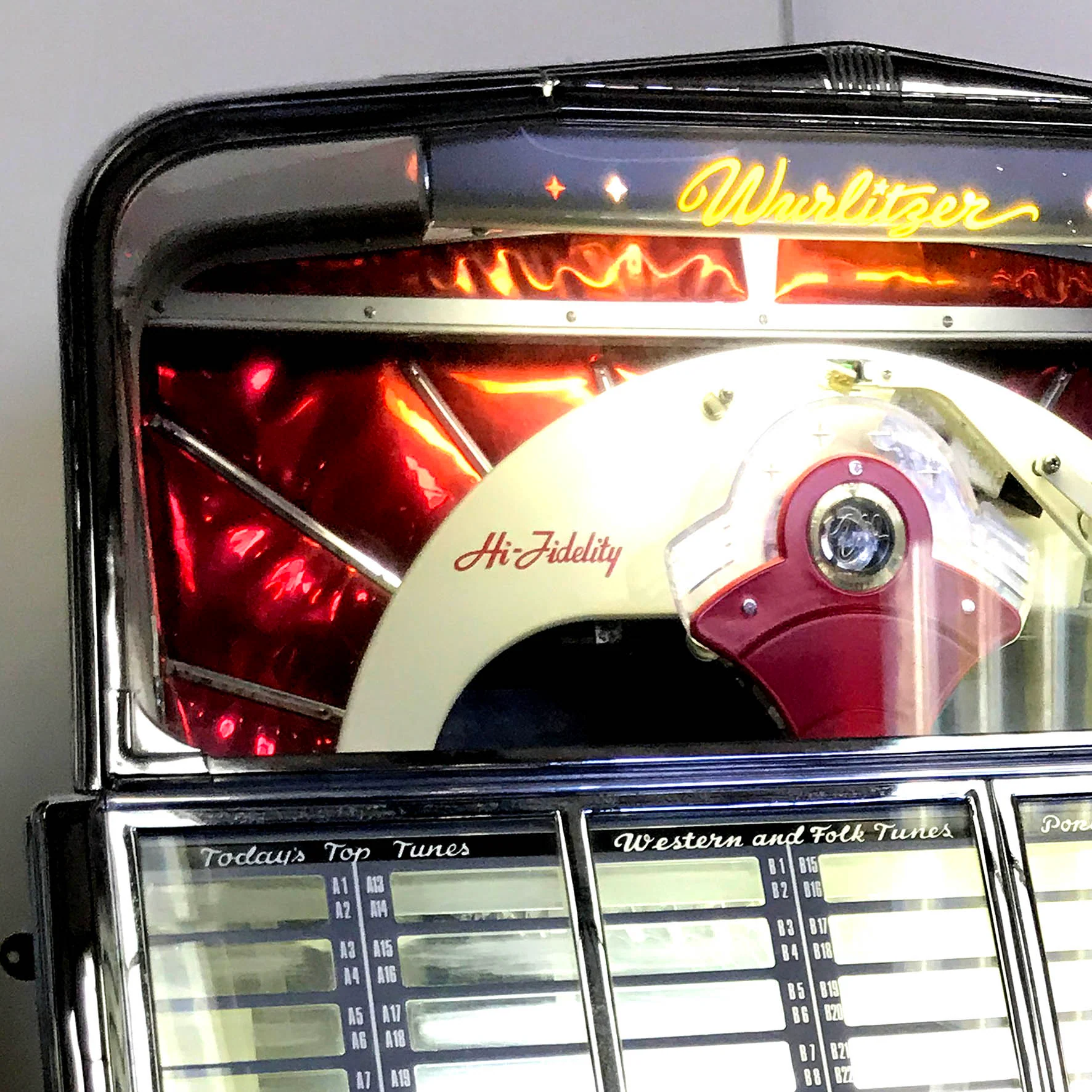 1955 Wurlitzer 1800 Vinyl Jukebox - Image 6