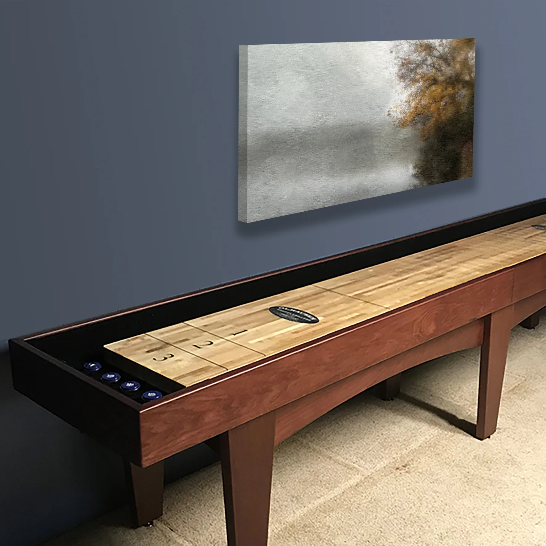 Pavilion hand-crafted Shuffleboard by Olhausen - Image 4