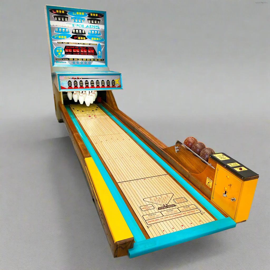 1964 Polaris Indoor Bowling Alley 14ft - Image 2