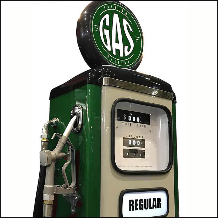 Replica Gas Pump with cabinet - Image 5
