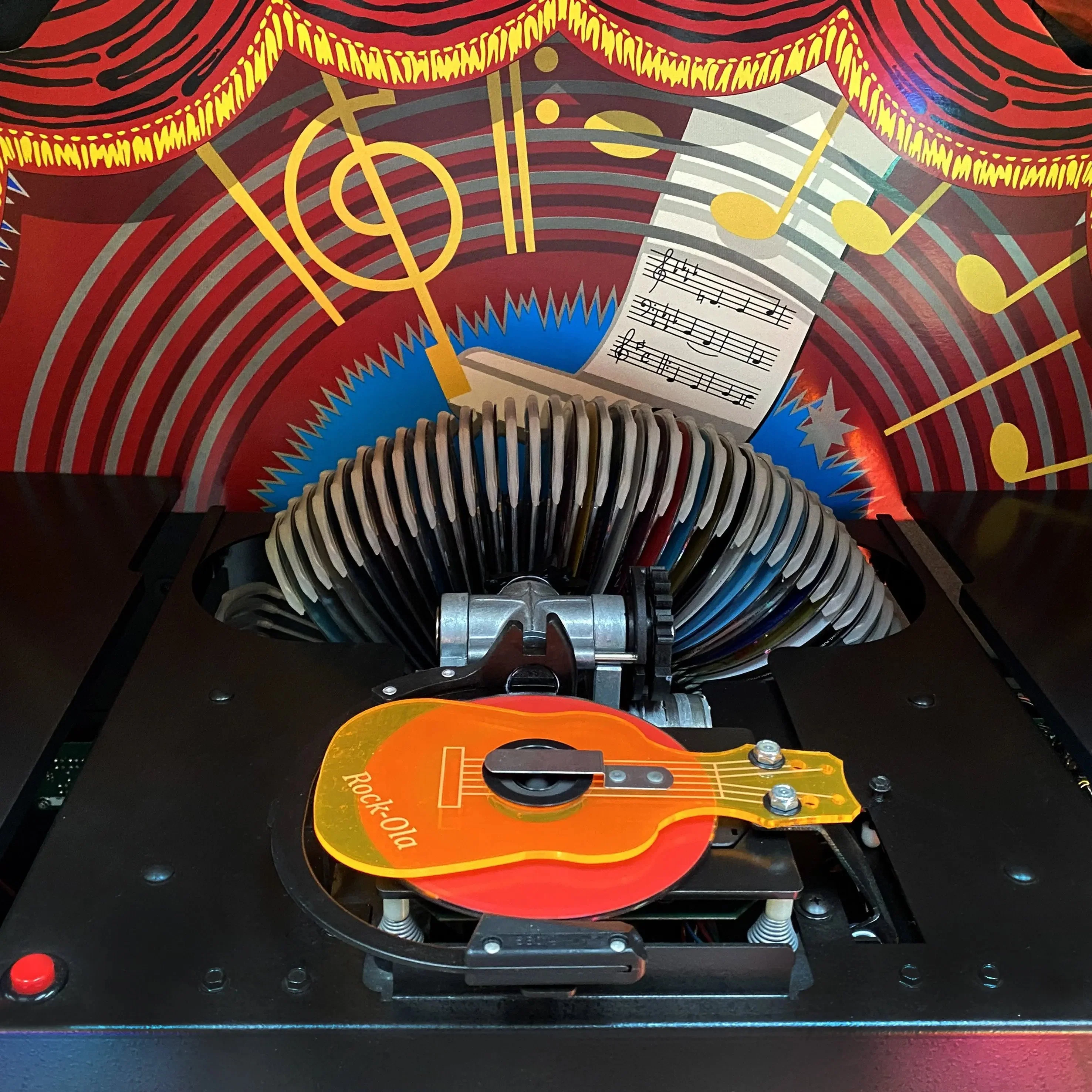 Rock-Ola Bubbler CD Jukebox in Black with Bluetooth - Image 9