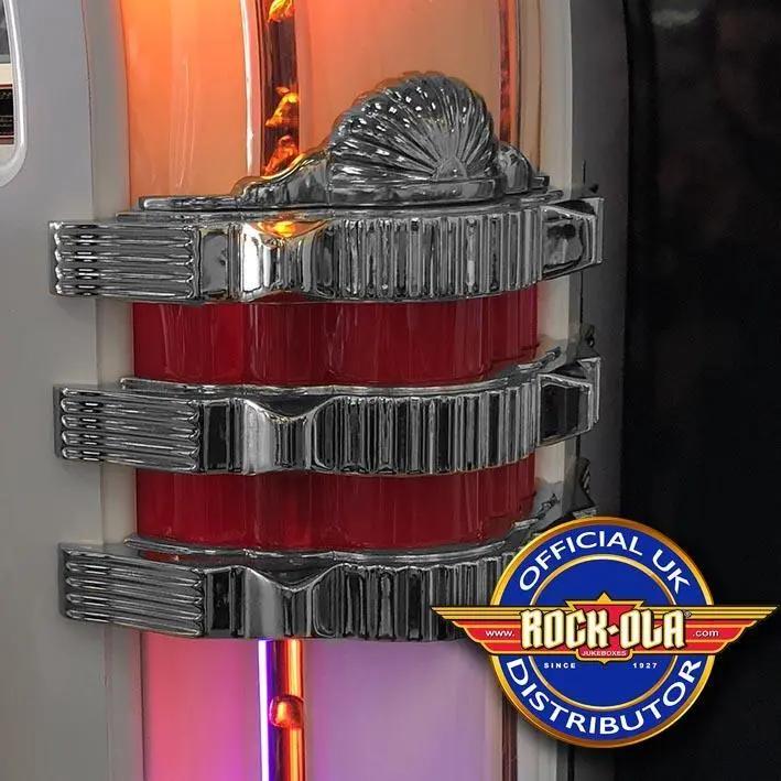 Rock-Ola Nostalgic Bubbler Chrome Casting Side Trim - Image 4