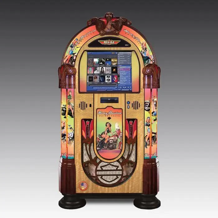 Rock-Ola Harley Davidson American Beauties Digital Music Center Jukebox - Image 3