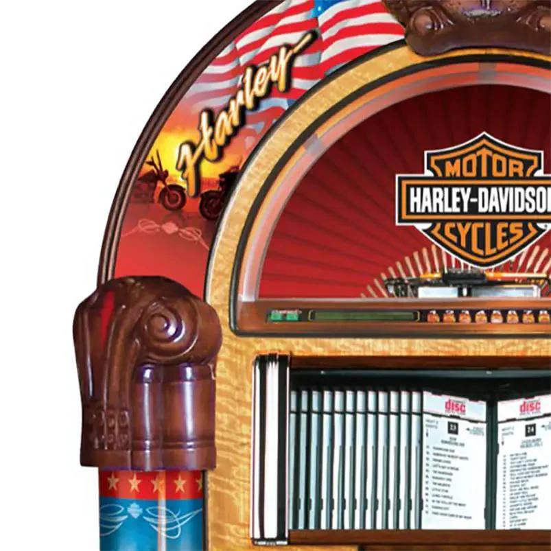 Rock-Ola Harley Davidson American Legend CD Jukebox with Bluetooth - Image 3
