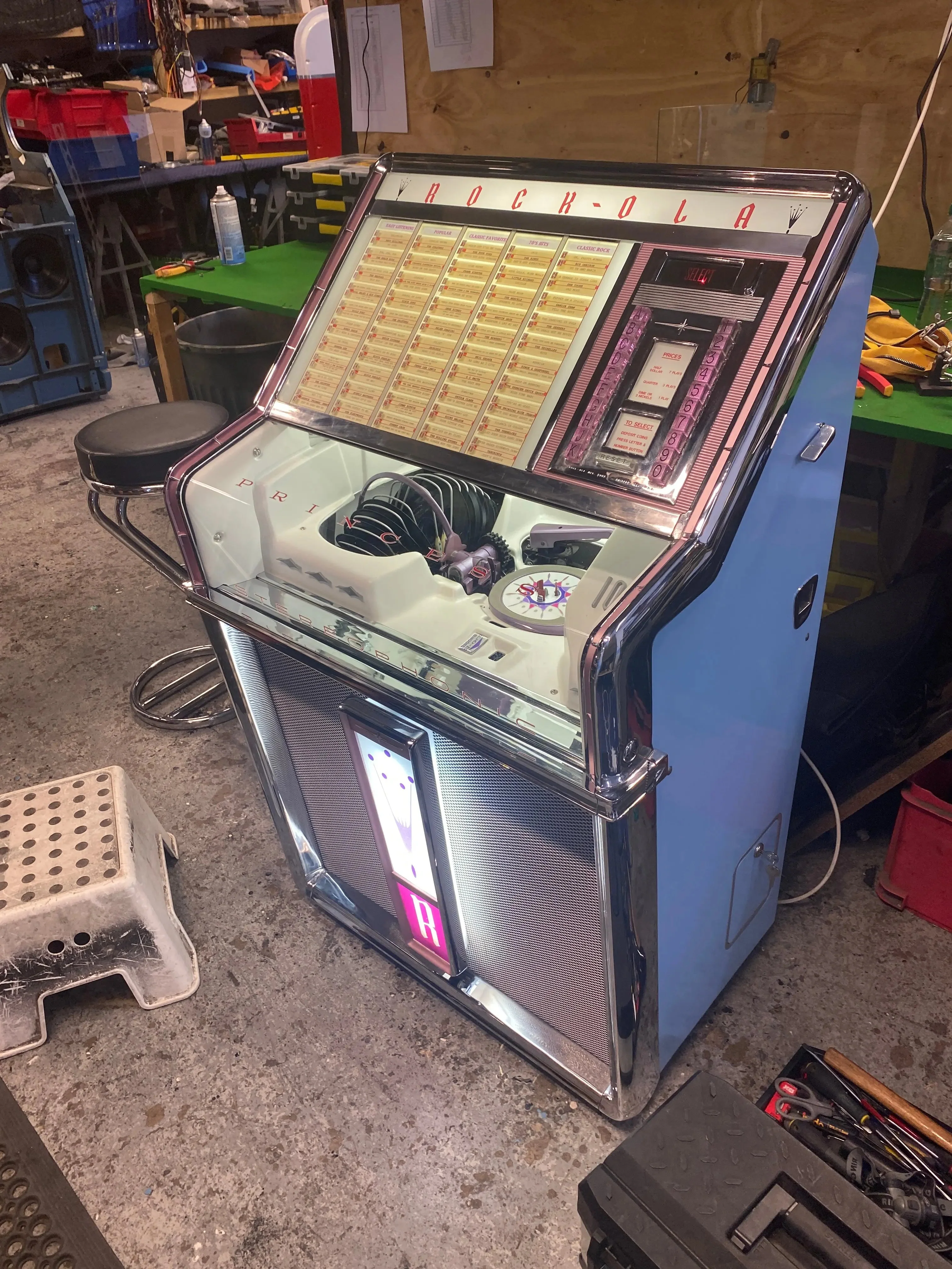 1962 Rock-Ola Princess 1493 Vinyl Jukebox - Image 6