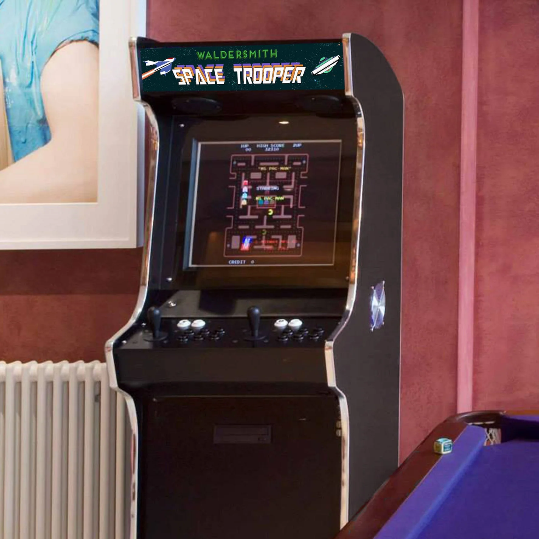 Space Trooper X Arcade Machine by Waldersmith - Image 4