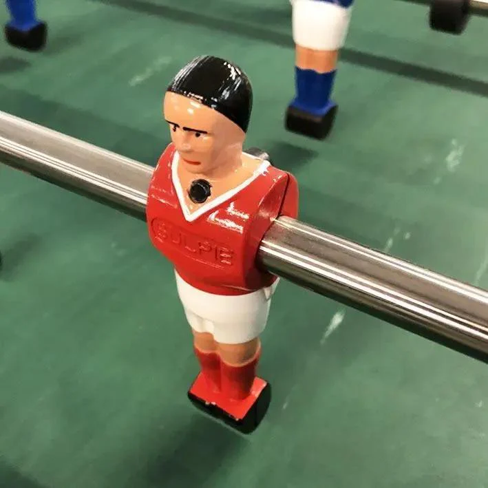 Sulpie Evolution Foosball Table - Beech with Red Trim - Image 7